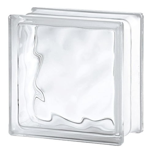BLOQUE DE VIDRIO CLOUDY CLEAR JH001