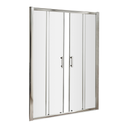 PUERTA CORREDIZA P/BAÑO 1.85X1.50M GLASS A1900-T