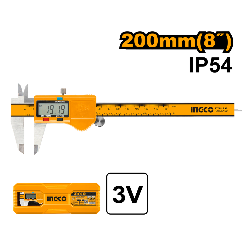 CALIBRADOR VERNIER DIGITAL 8"