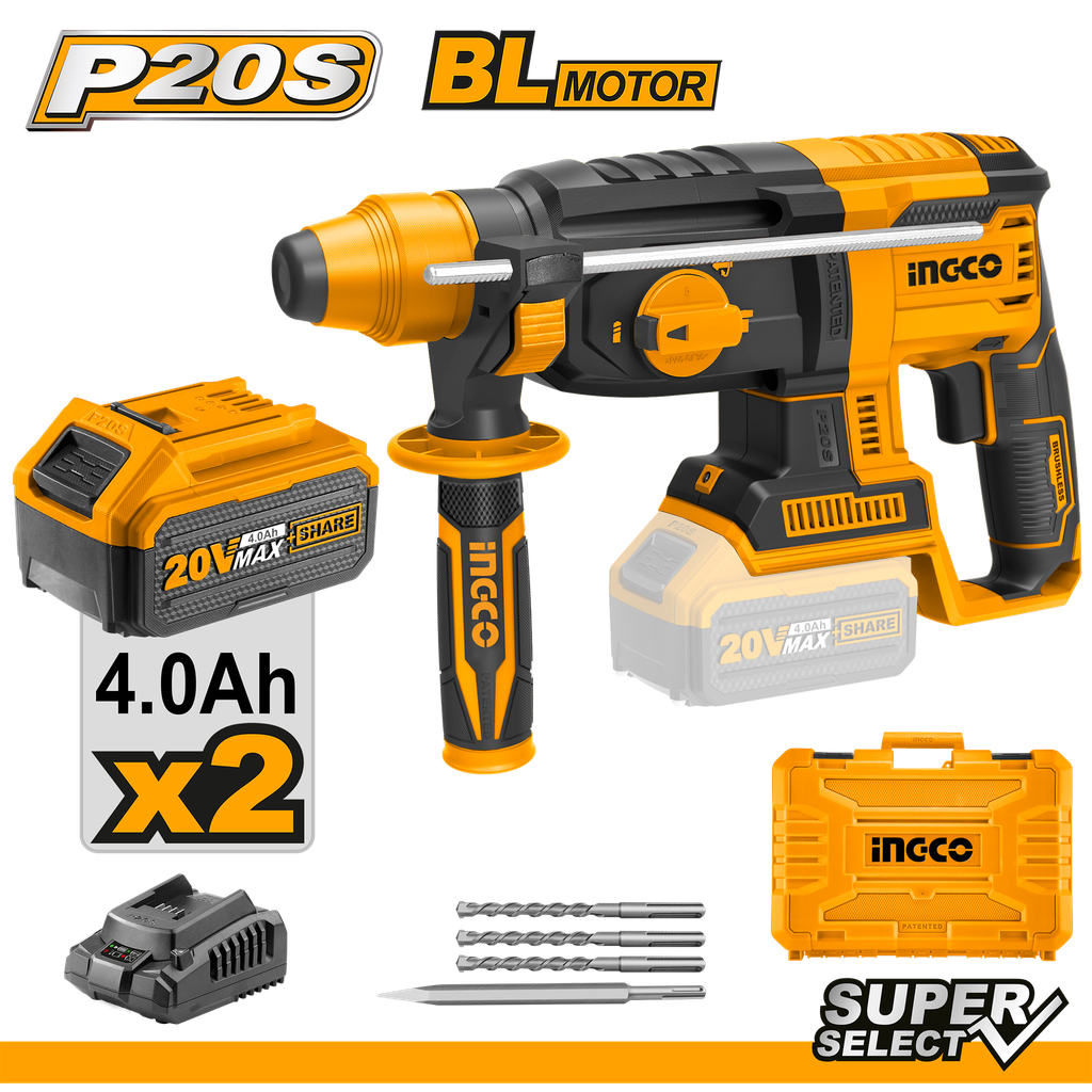 ROTOMARTILLO LIT-ION 20V BL 2.0 J