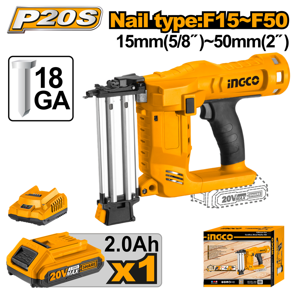 CLAVADORA 20V 5/8" - 2"