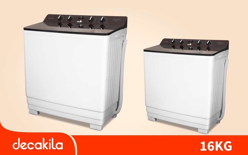 LAVADORA SEMIAUTOMATICA 580W 16KG DECAKILA