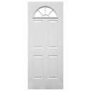 PUERTA METAL TROQUELADA MEDIA LUNA 36" X 84"