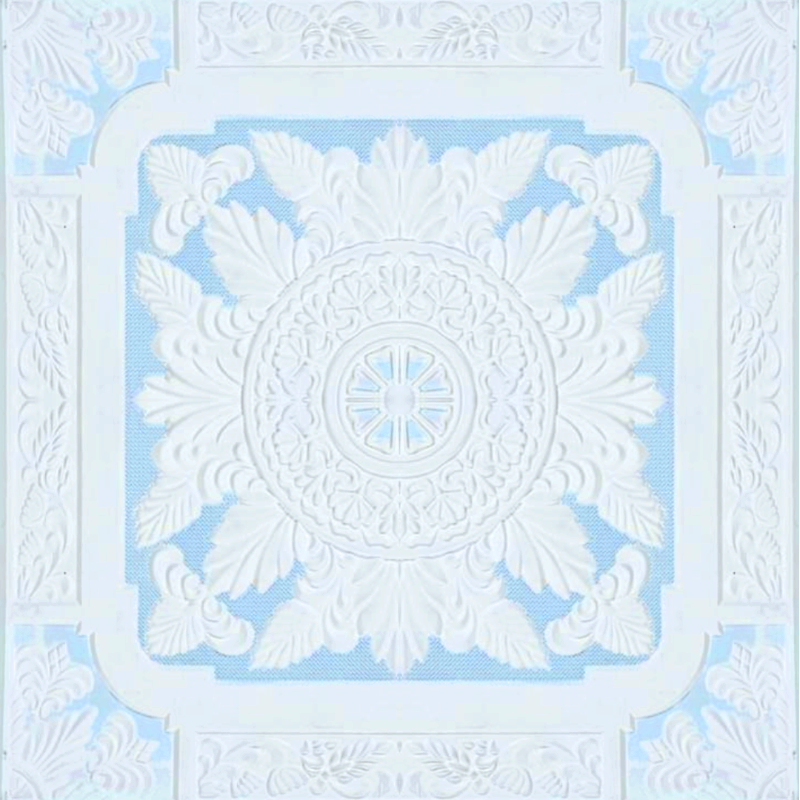 CIELO RASO GYPSUM 2 X 2 MOD. FIBER BLUE