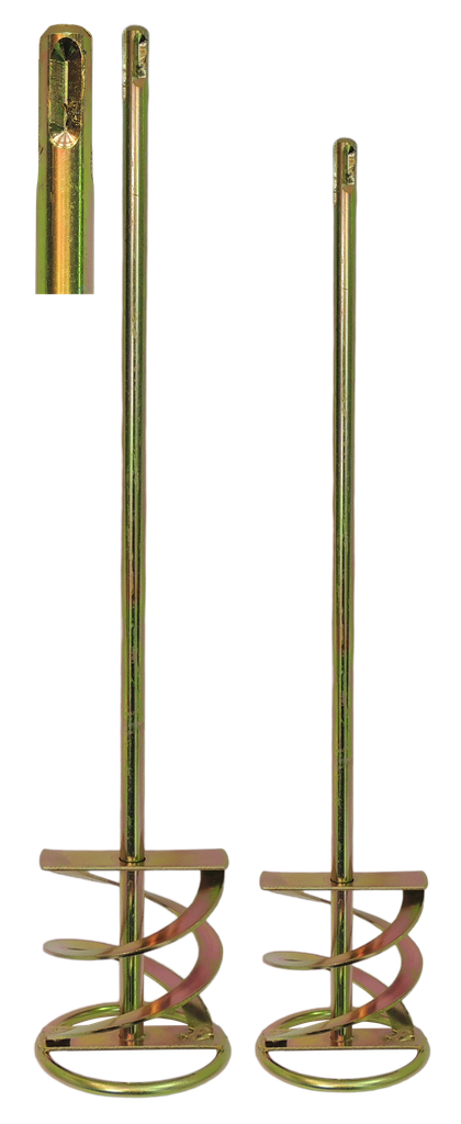 MEZCLADOR DE PINTURA 10mmX600mm SDS+ AMARILLO ZINC