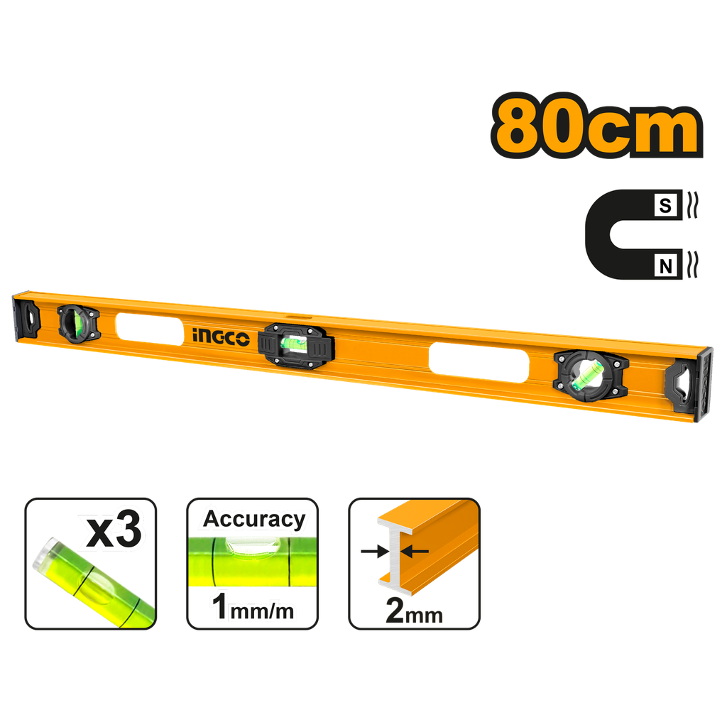 NIVEL ALUMINIO 80 CM