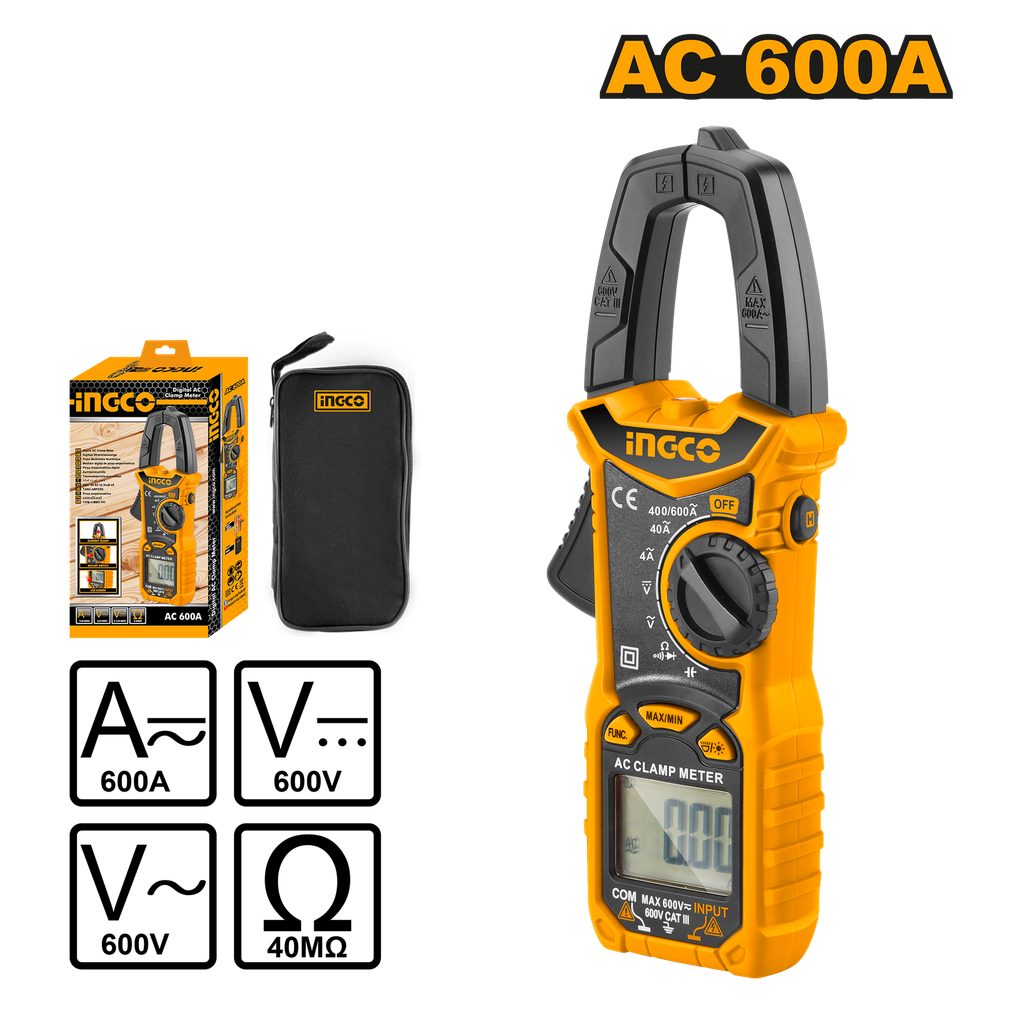 [AGOTADO] MULTIMETRO DIGITAL AC TIPO PINZA 600AMP