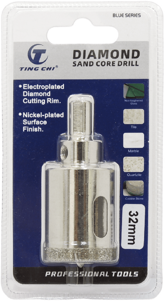 BROCA CIRCULAR DIAMANTADA 32mm TING CHI
