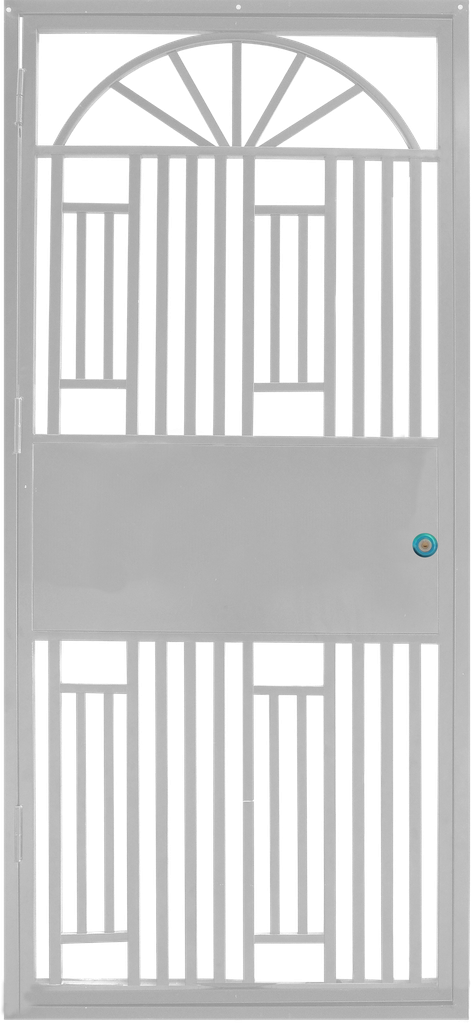 REJILLA BLANCA IZQUIERDA 36" X 85"