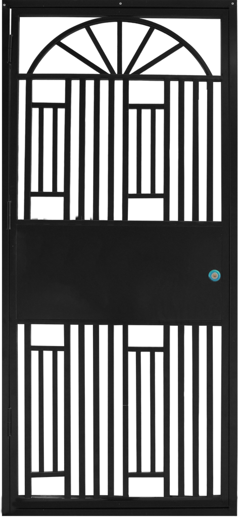 REJILLA NEGRA DERECHA 36" X 85"