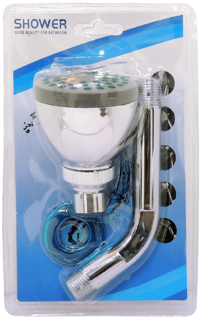 REGADERA POLIURETANO SENCILLA 2 1/2" TOP SPRAY SEAWELL