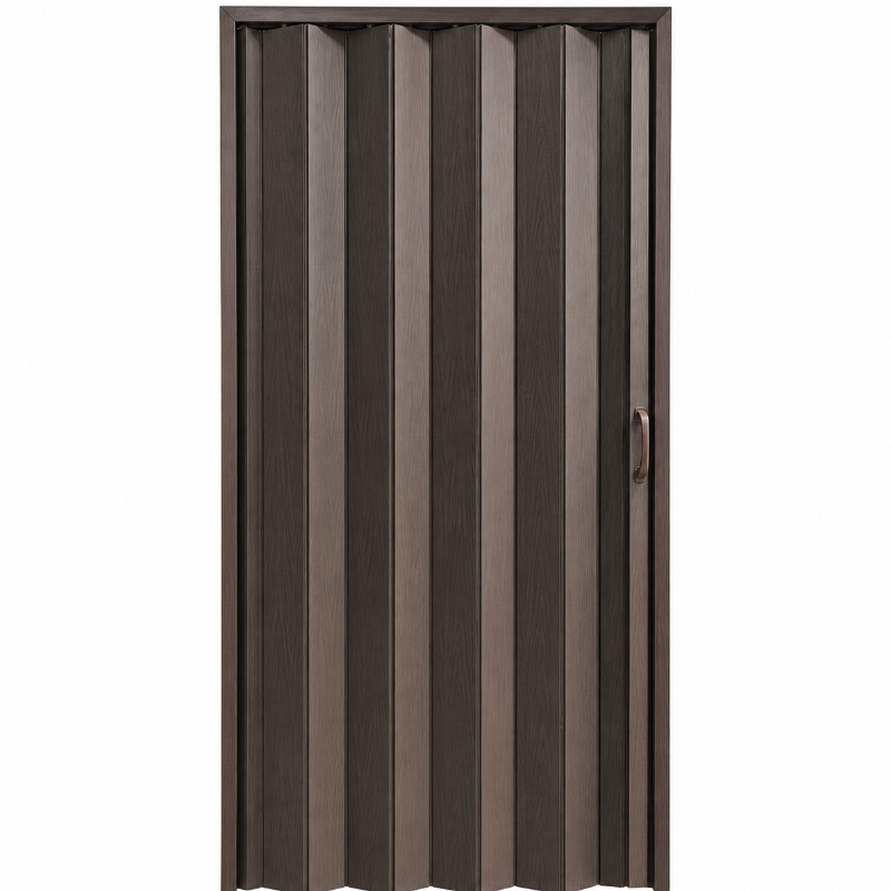 PUERTA PVC REF.SY-100 WENGUE TIPO ACORDION  2M X 1M