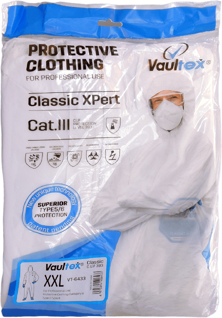 OVEROL DESECHABLE M-L-XL-XXL VAULTEX VT-6433