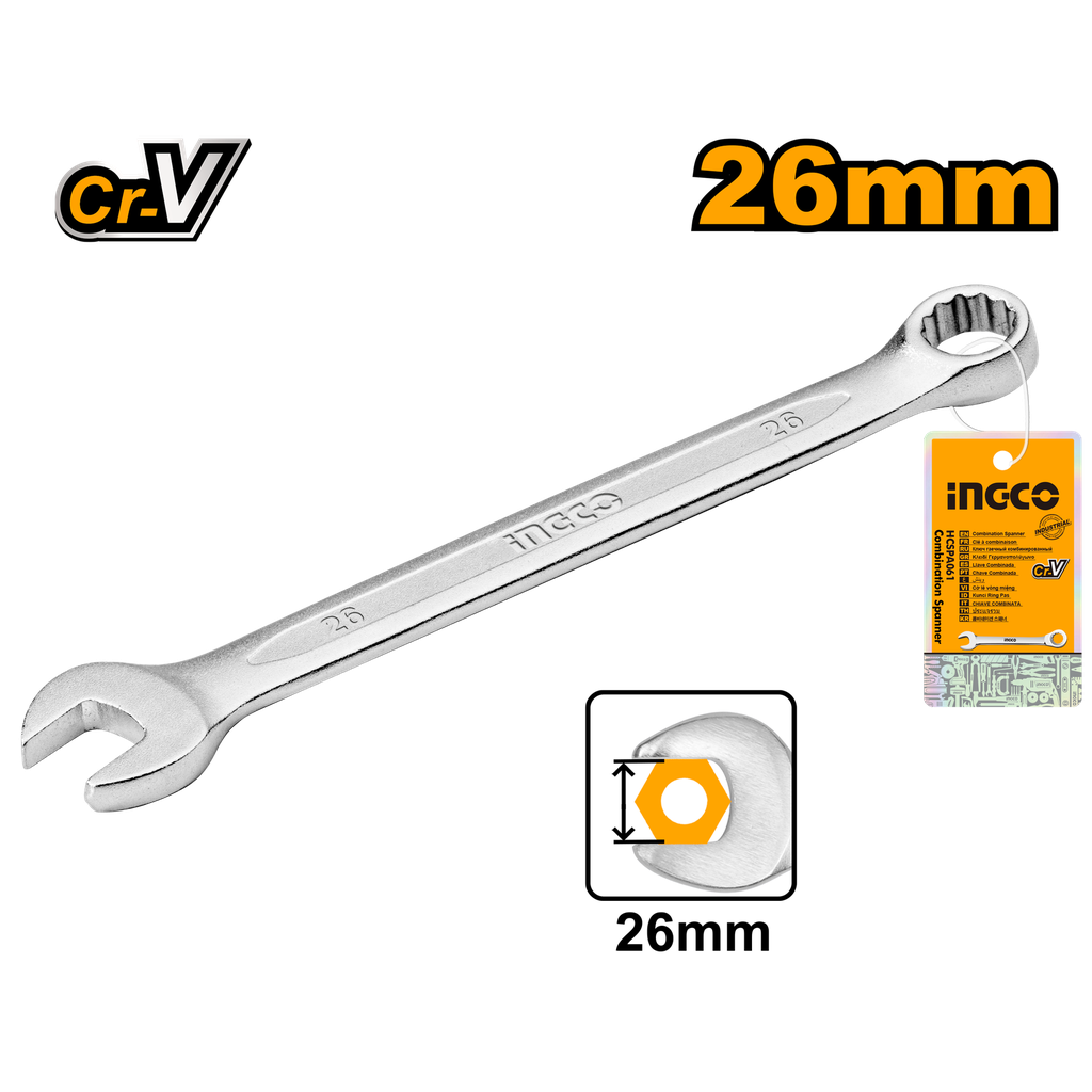 LLAVE COMBINACION 26MM X 300MM