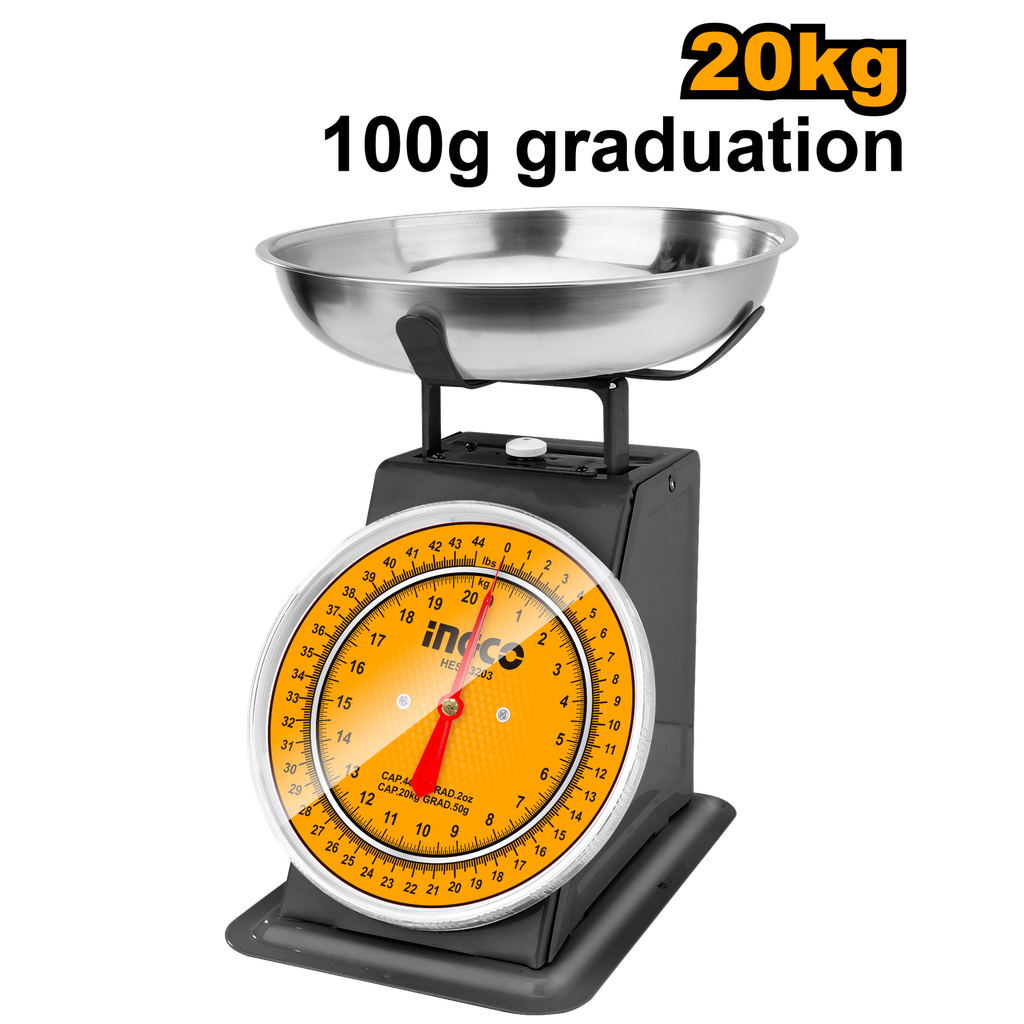 BALANZA DE PESO TIPO RESORTE 20KG