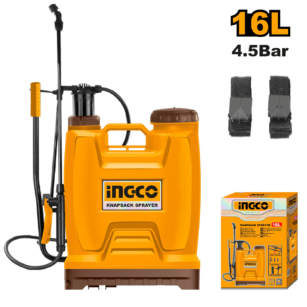 ATOMIZADOR MANUAL 16L 4.5BAR