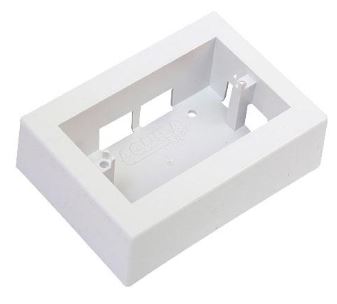 CAJILLA PLASTICA DE MOLDURA 2 X 4 X 1 1/4"