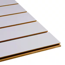 LAMINA DE ELEYWOOD (SLATWALL) 4 X 8 BLANCO