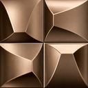 BALDOSA 25 X 25 ENA BRONZE (0.56M)