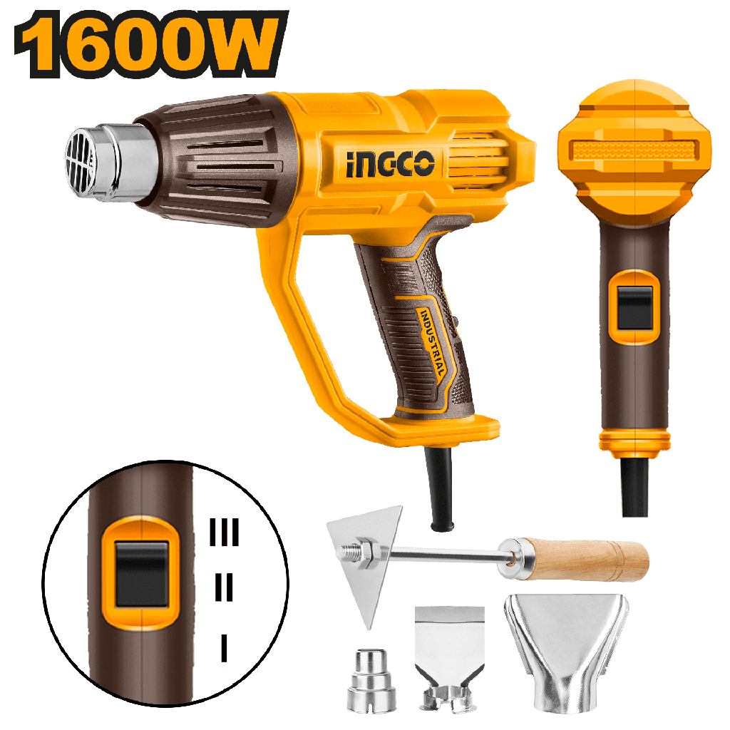 PISTOLA DE CALOR 1600W