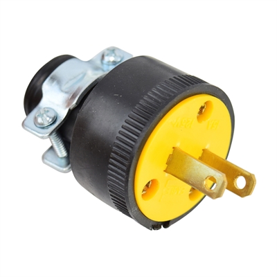 PLUG MACHO ENCAUCHADO 110V U35-3P