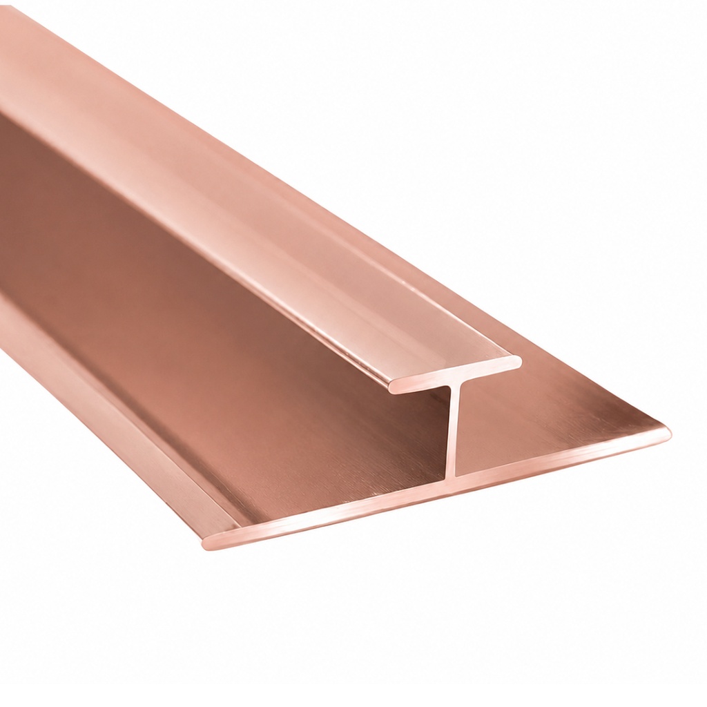 UNION DE ALUMINIO 2.50M UV-02RG ROSE GOLD
