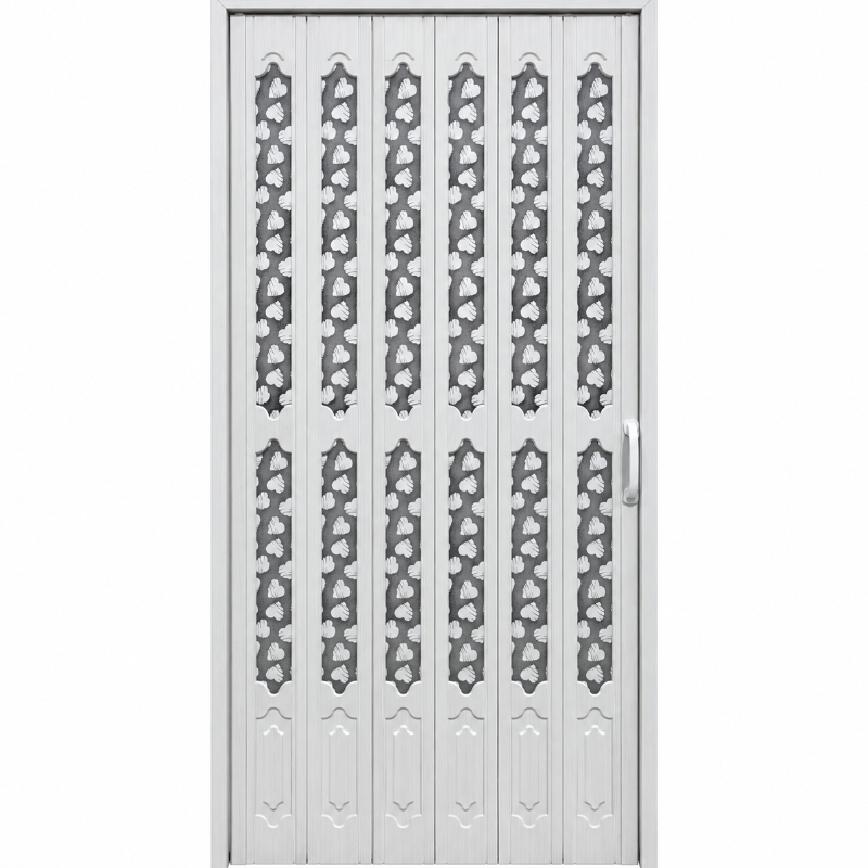 PUERTA PLEGABLE PVC REF. SY-44 TIPO ACORDION 2M X 1M