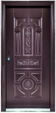 PUERTA MULTILOCK 2130 X 970 X 70MM MOD. SC-S804 CHOCOLATE DER.