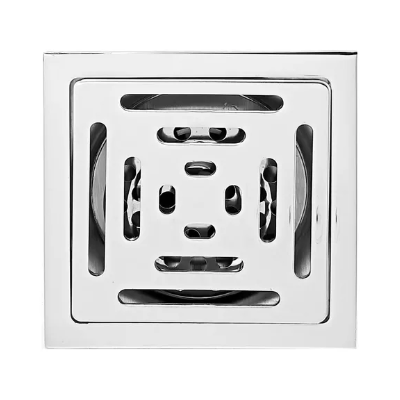 PARRILLA DE BAÑO ACERO INOX CROM. 364-4 4MM 10 X 10