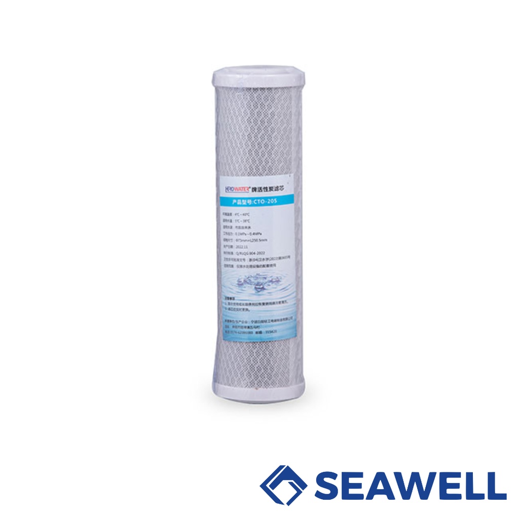 REPUESTO CTO (Filtro de Carbón en Bloque) SEAWELL
