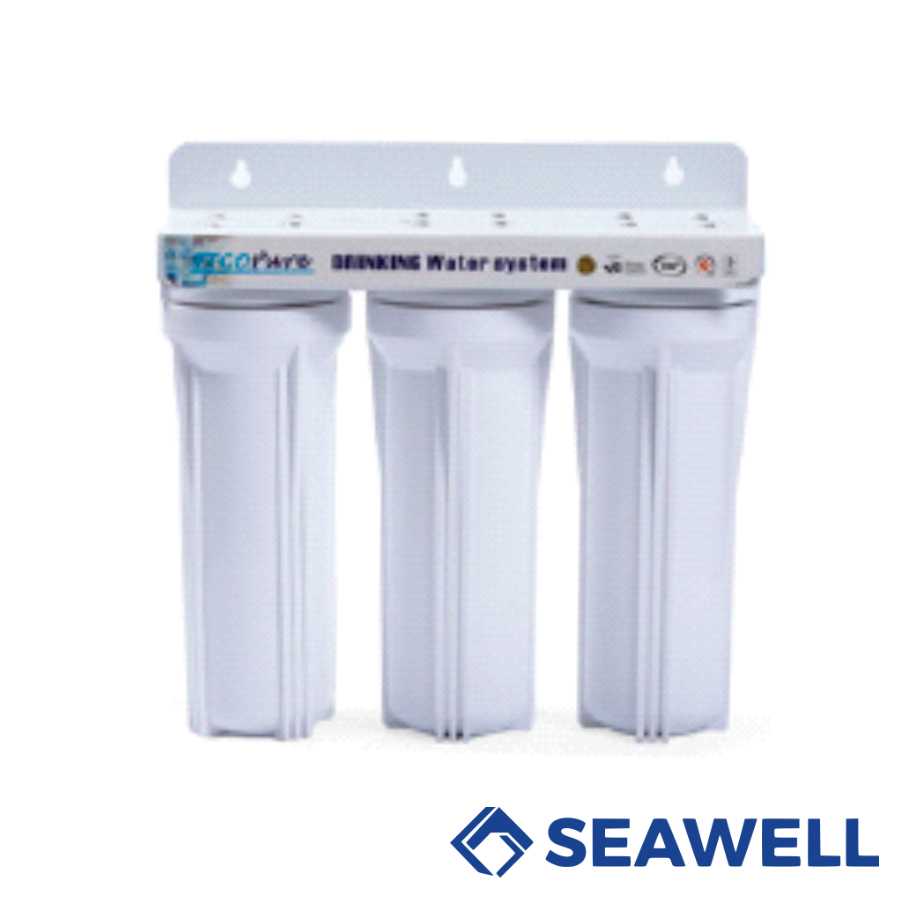 Sistema Purificador de agua 3 Nivel 1/4" SEAWELL