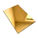 PANEL UPVC BAMBÚ TIPO ESPEJO 1.22M X 2.44M X 5MM REF. GOLD