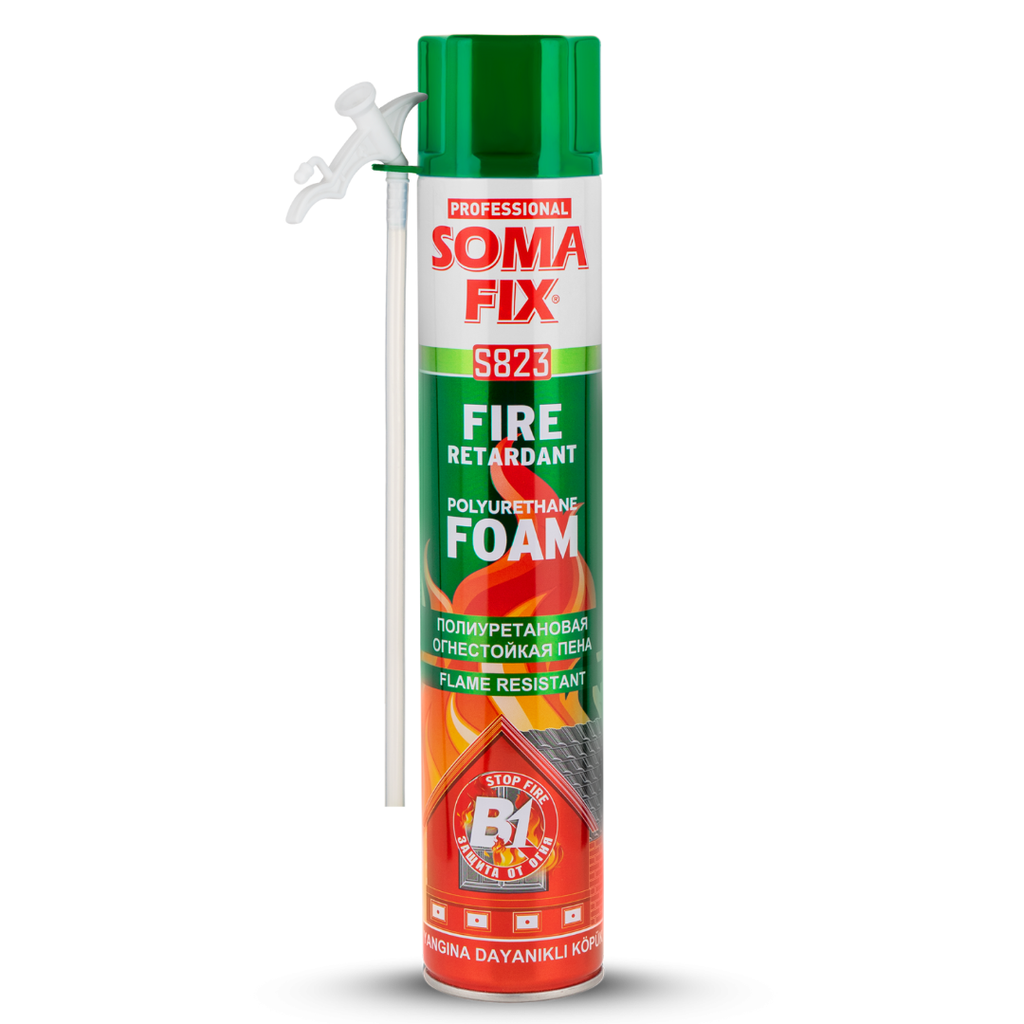 SOMAFIX PU SPAY ESPUMA CONTRA FUEGO B1 750ML