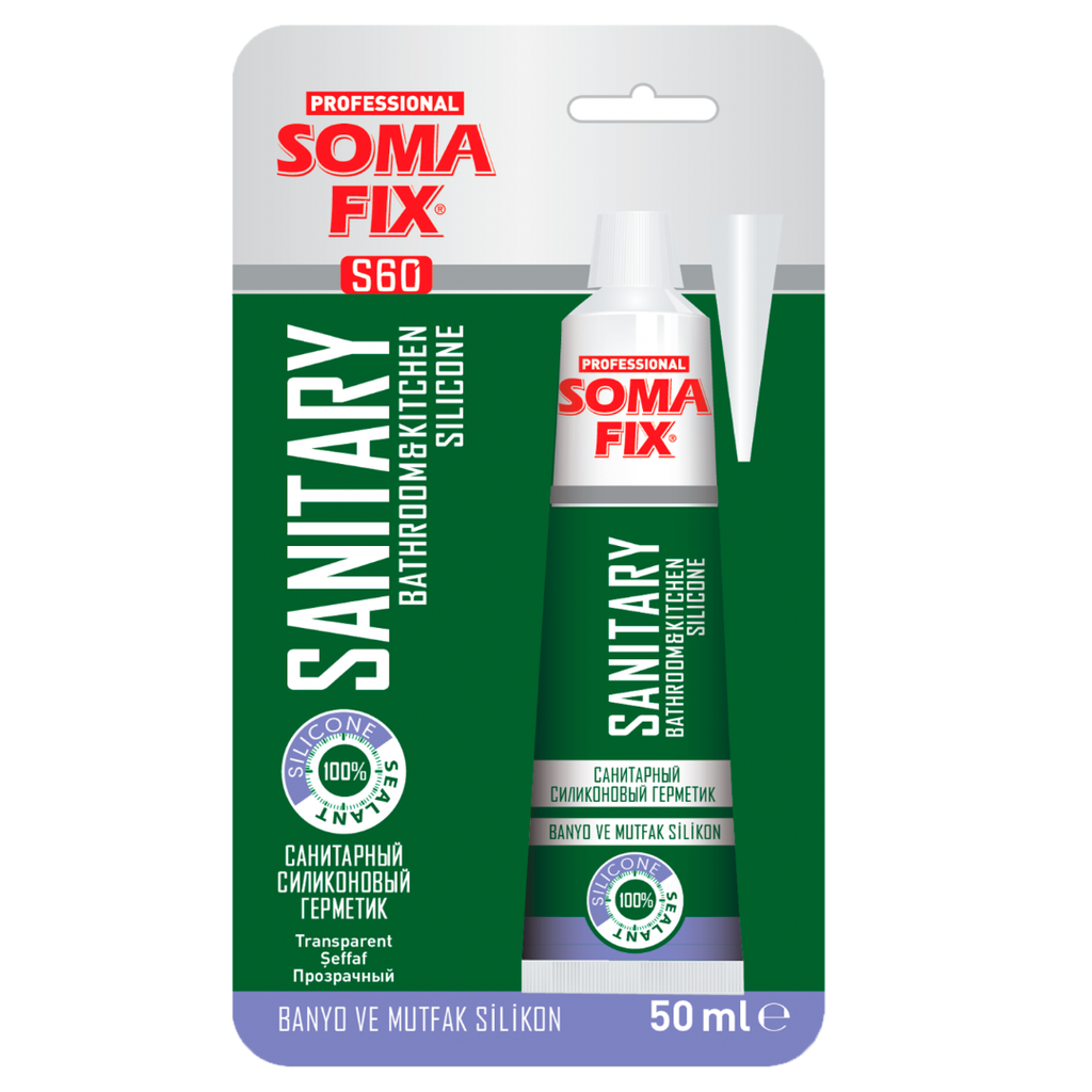 SOMAFIX SILICON BAÑO & COCINA BLISTER 50ML