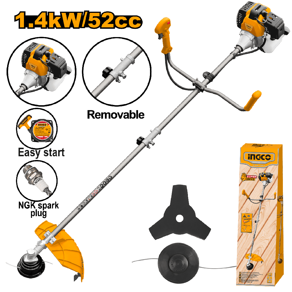 CORTAGRAMA GASOLINA 52CC 2.2 HP ARMABLE