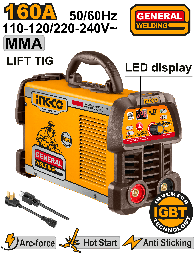 MAQUINA DE SOLDAR INVERTER MMA/TIG LIFT 110V 