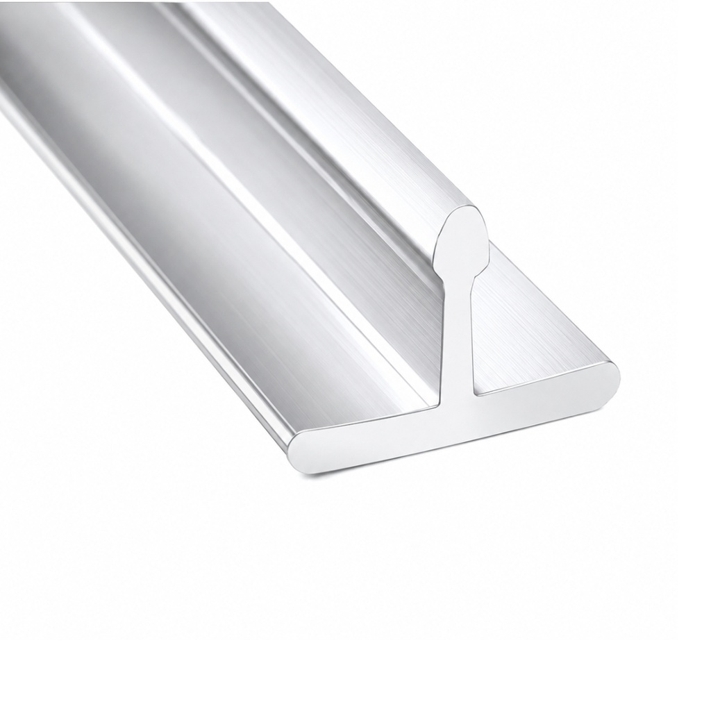 ANGULO DE ALUMINIO TIPO T 2.50M UV-05S SILVER