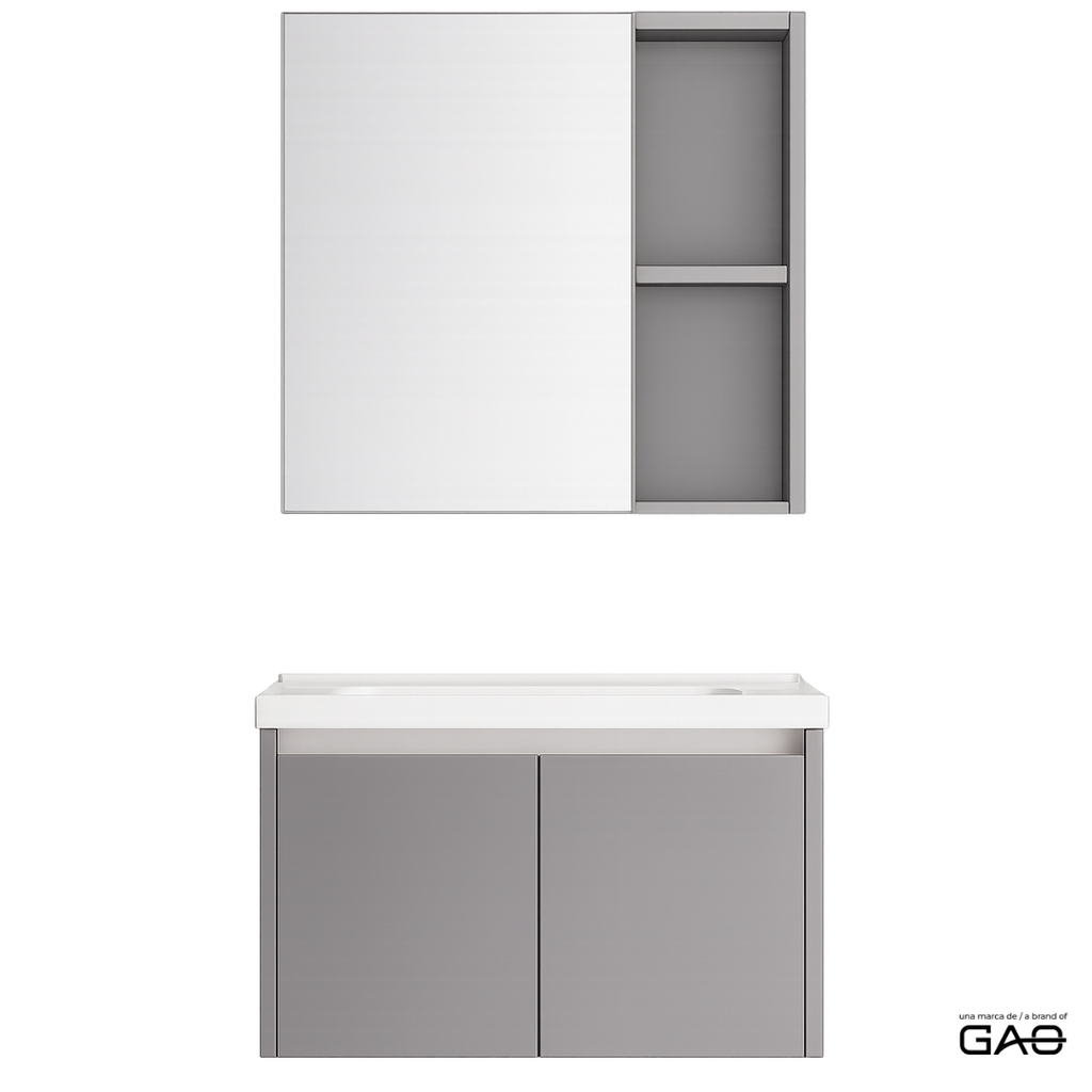 MUEBLE DE BAÑO REF. 223-80 REF. VIOLETA 80