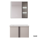 MUEBLE DE BAÑO CON LUCES REF. 365B-80 REF. VERA 80