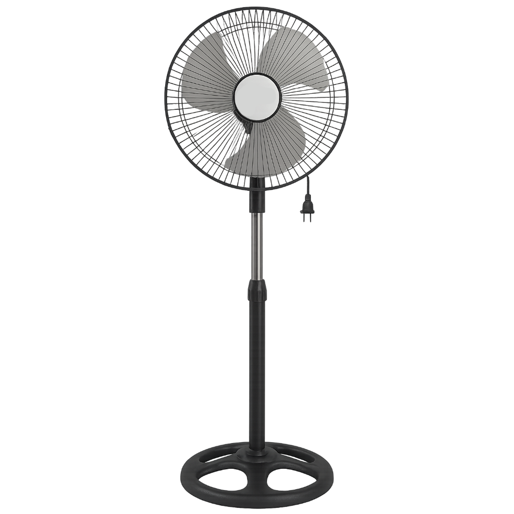 ABANICO DE PEDESTAL 10" COLOR NEGRO 