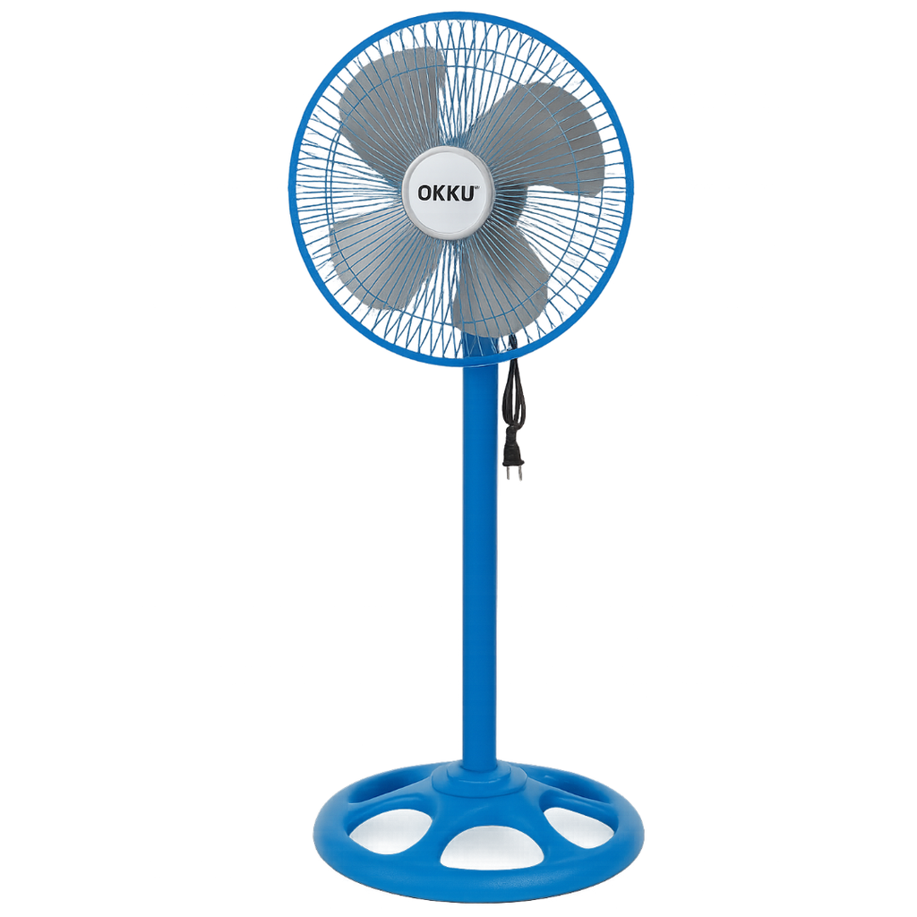 ABANICO DE PEDESTAL 10" COLOR AZUL