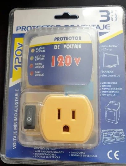 PROTECTOR DE VOLTAJE 110V L010-120V