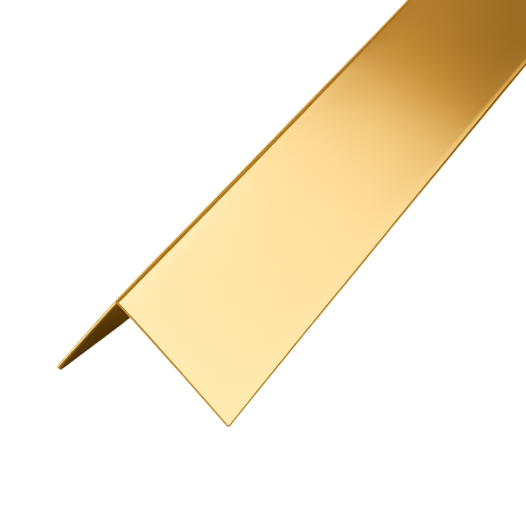 PERFIL DECORATIVO ACERO INOX EDGELINE TIPO L 20*20MM*0.28MM