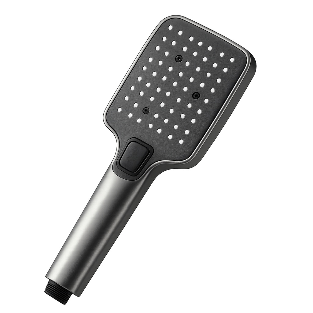 REGADERA PARA DUCHA DE MANO RECT. 2 MODOS GREY SEAWELL