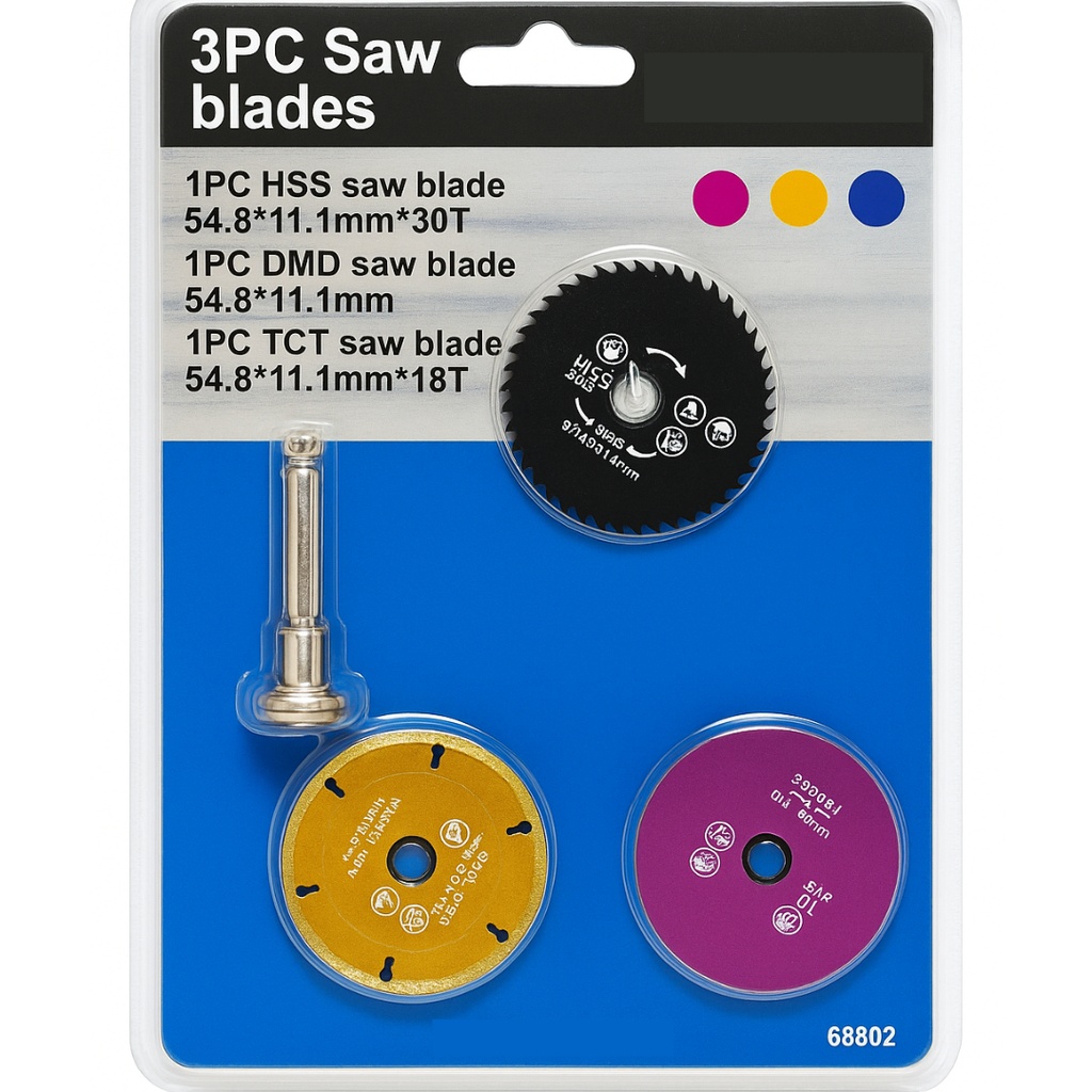 JUEGO DE DISCO DE SIERRA 54,8X11,1MM