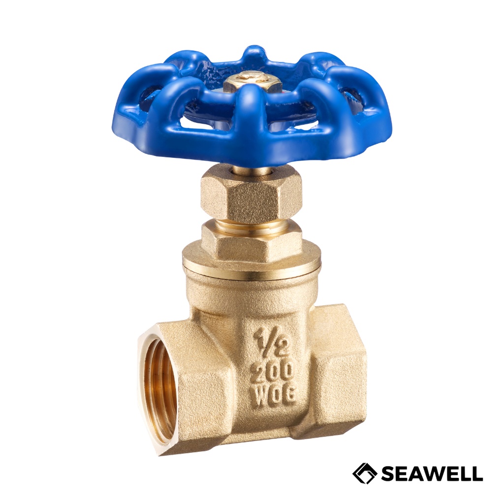 LLAVE DE PASO BRONCE COMPUERTA C/R 3/4" REF.GA8003 SEAWELL
