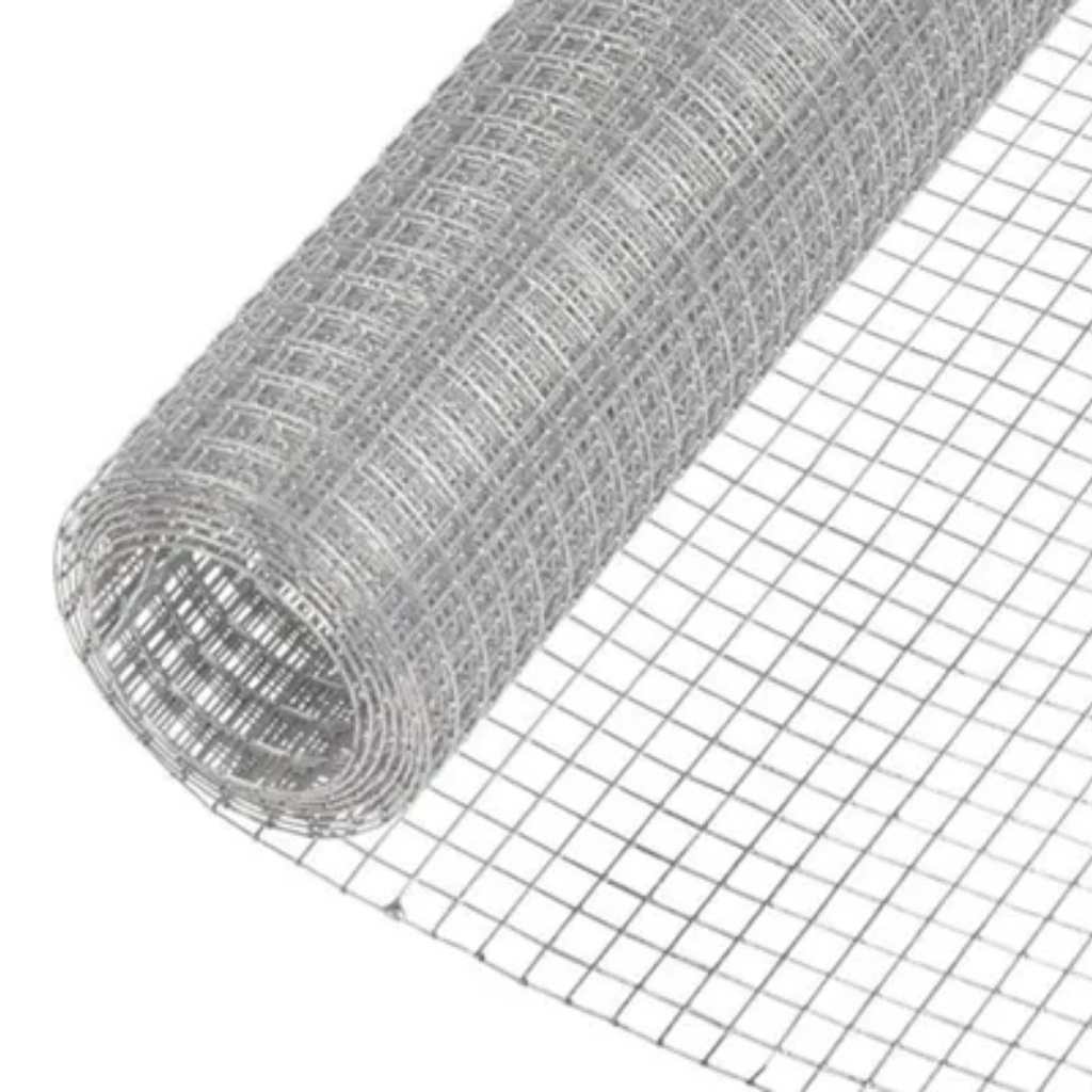 MALLA GALV. SOLDADA 1/4" X 1/4" X 3' X 0.56MM GAO - YARDA 