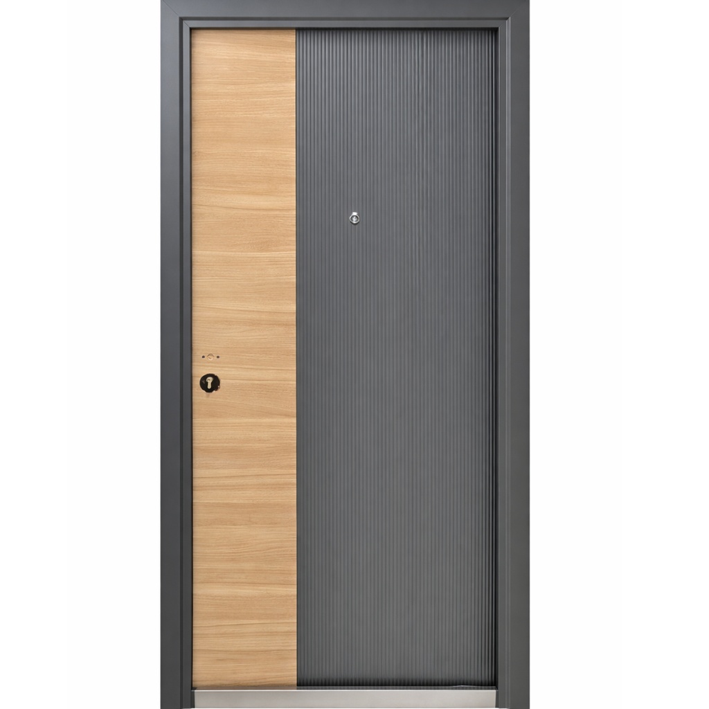 PUERTA MULTILOCK 2130X970X50MM REF. TC-521 (WOOD DERECHA) 