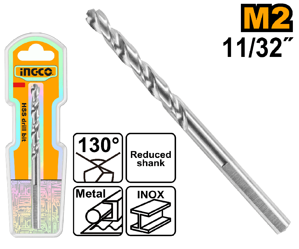 BROCA METAL M2 HSS 11/32" 