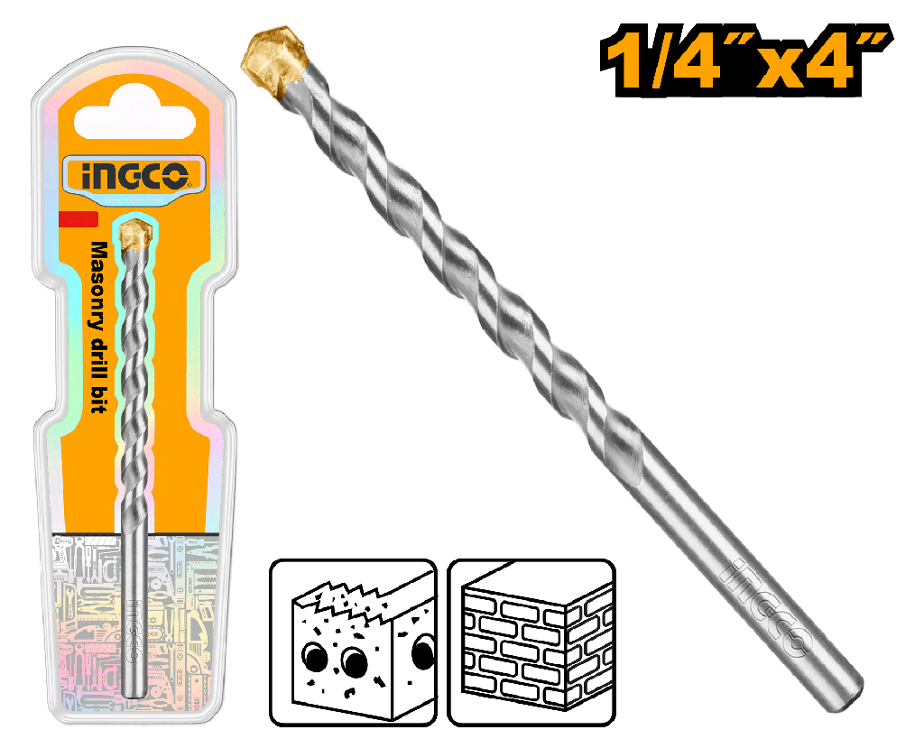BROCA CONCRETO 1/4" X 4"